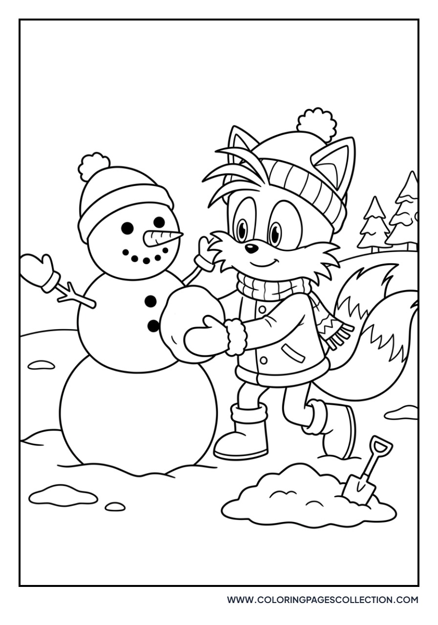 Tails in the Snow