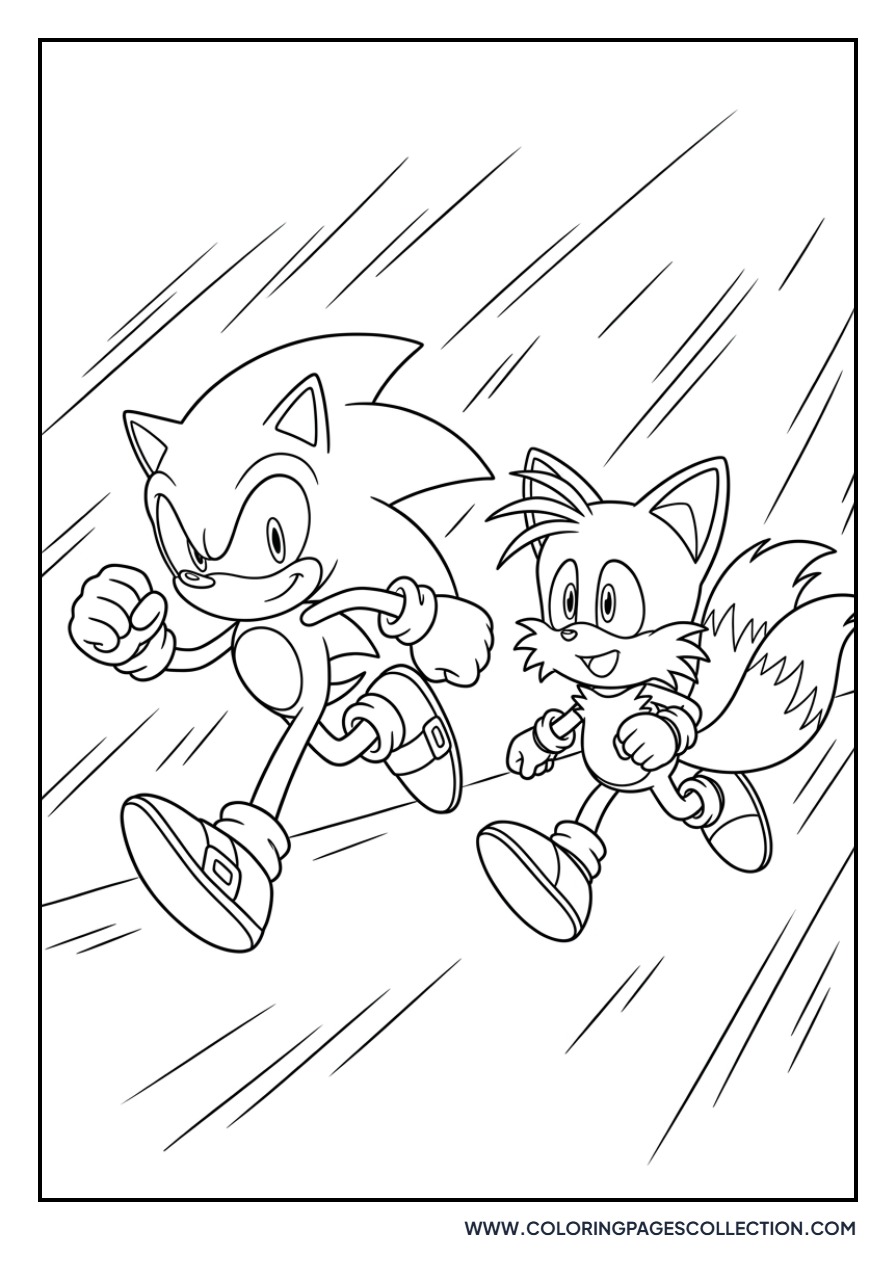 Tails Running Fast