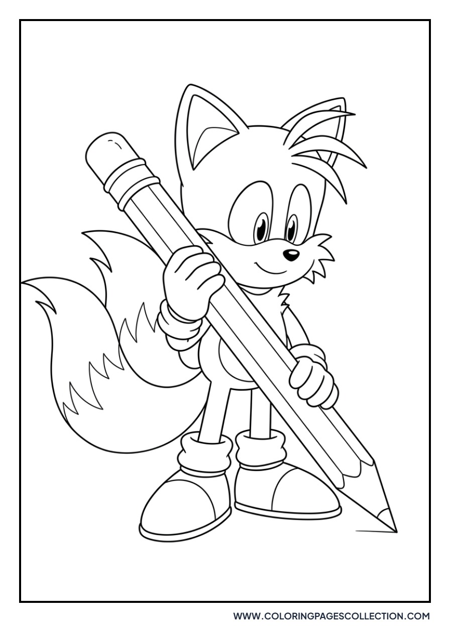Tails with a Giant Pencil