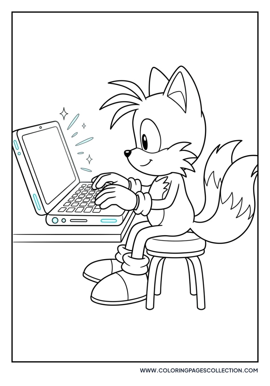 Tails with a Laptop