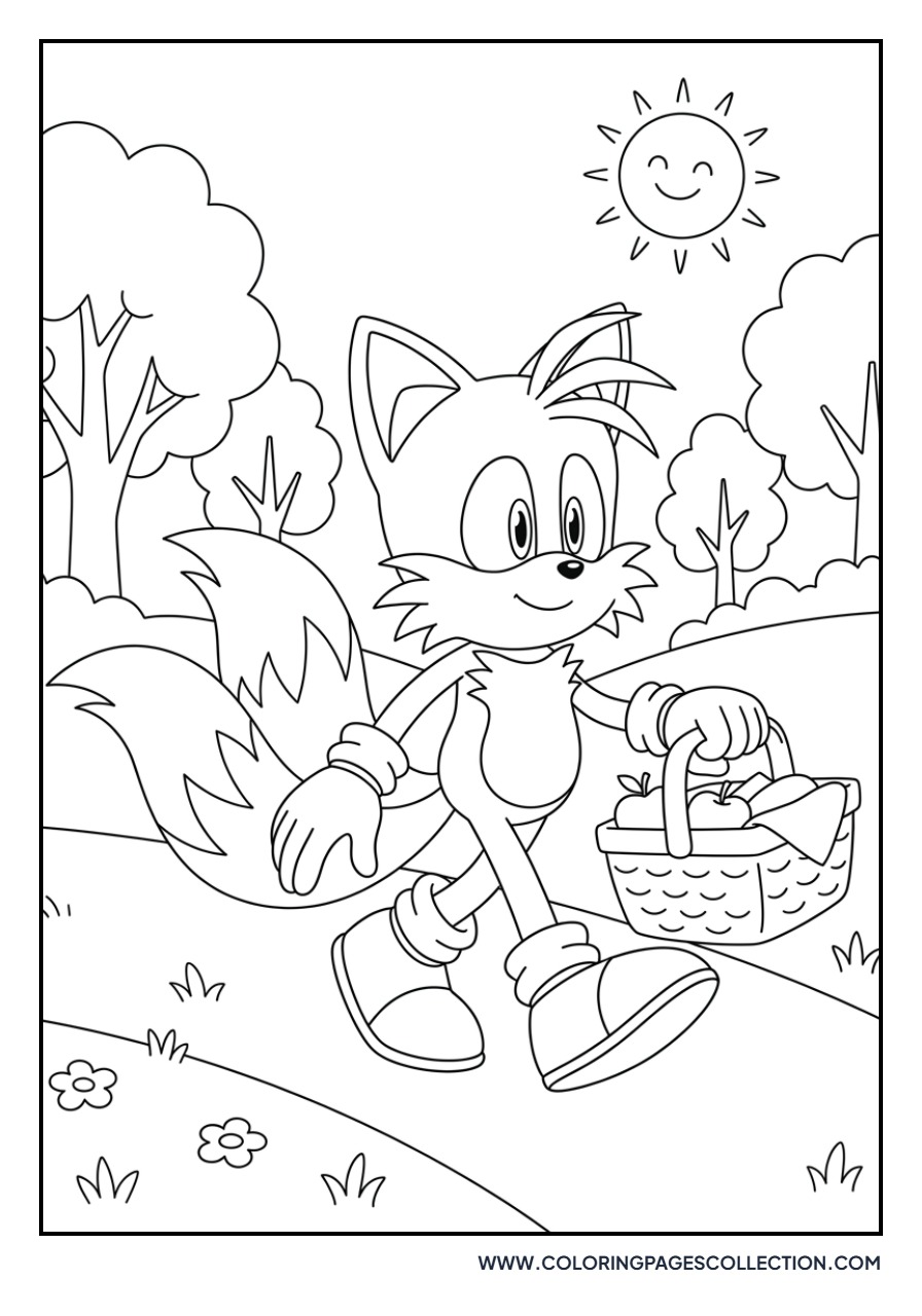 Tails with a Picnic Basket