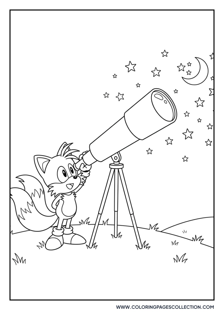 Tails with a Telescope