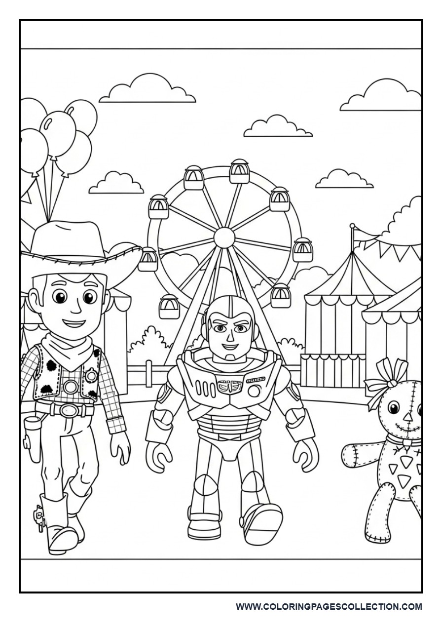 Carnival Adventure Scene