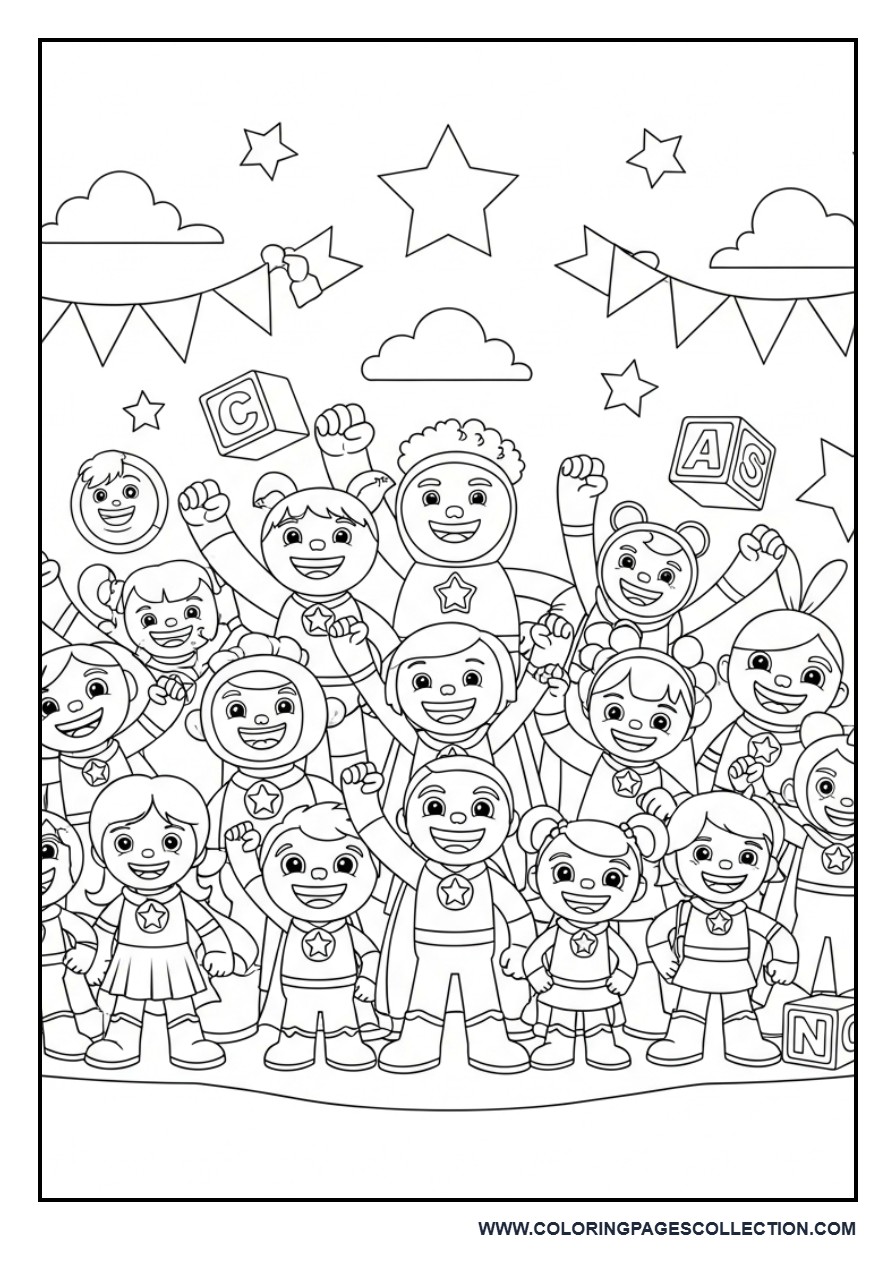 Movie Poster Style Toy Group