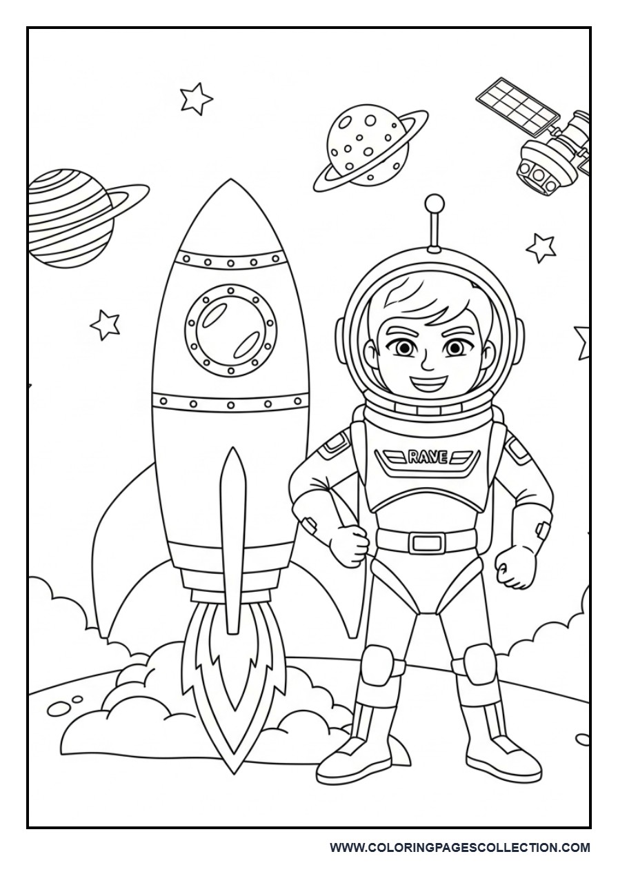 Space Ranger Rocket Mission