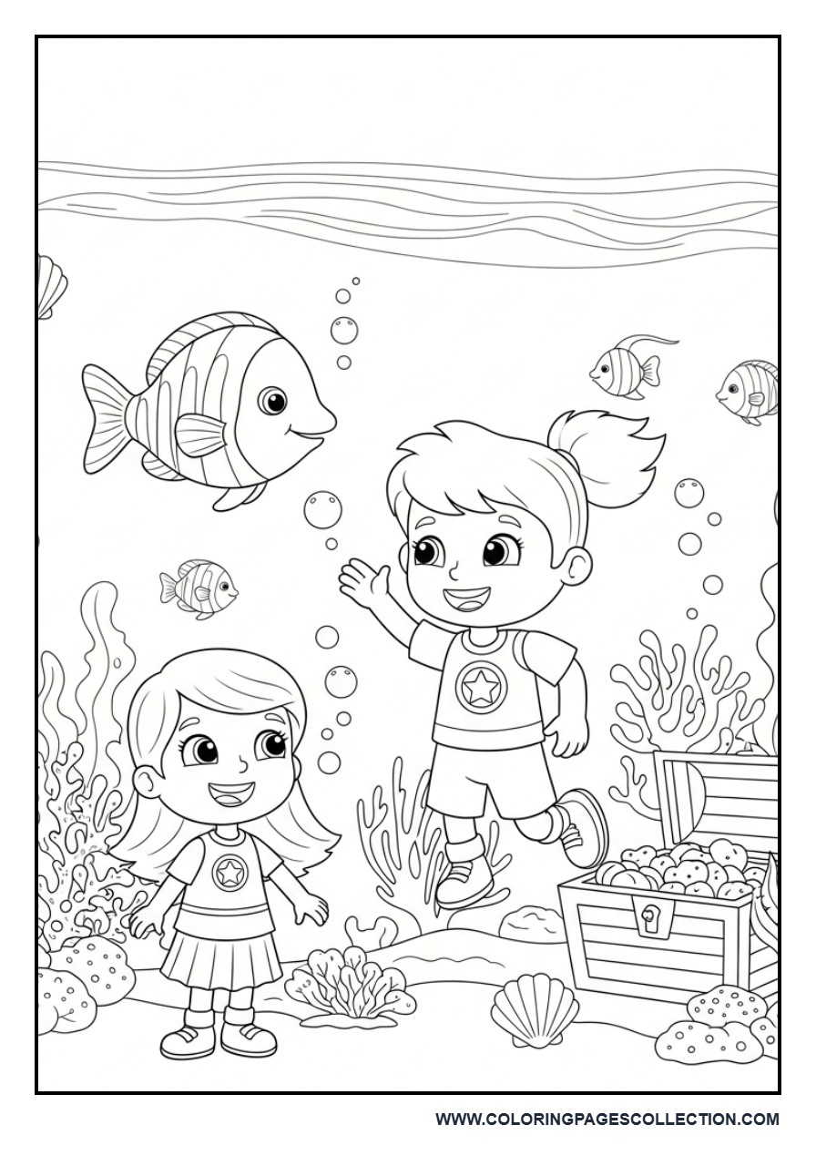 Toy Friends Underwater Adventure