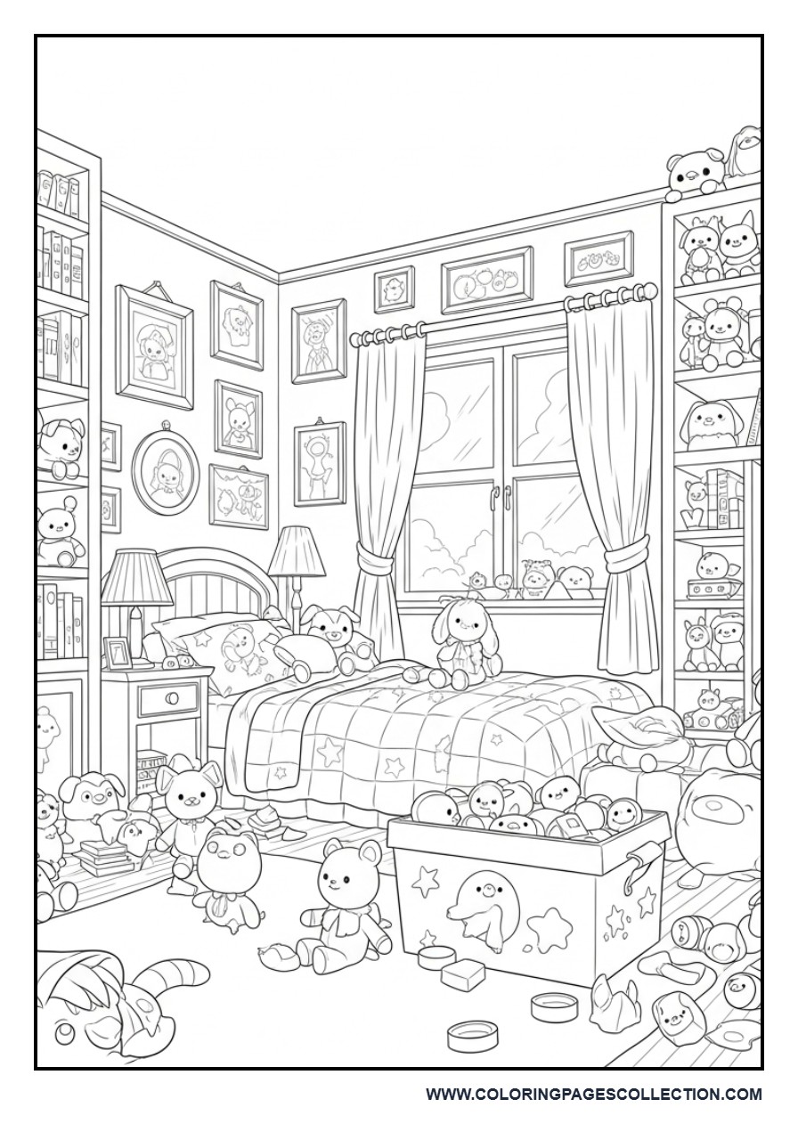 Toy Room Detailed Scene