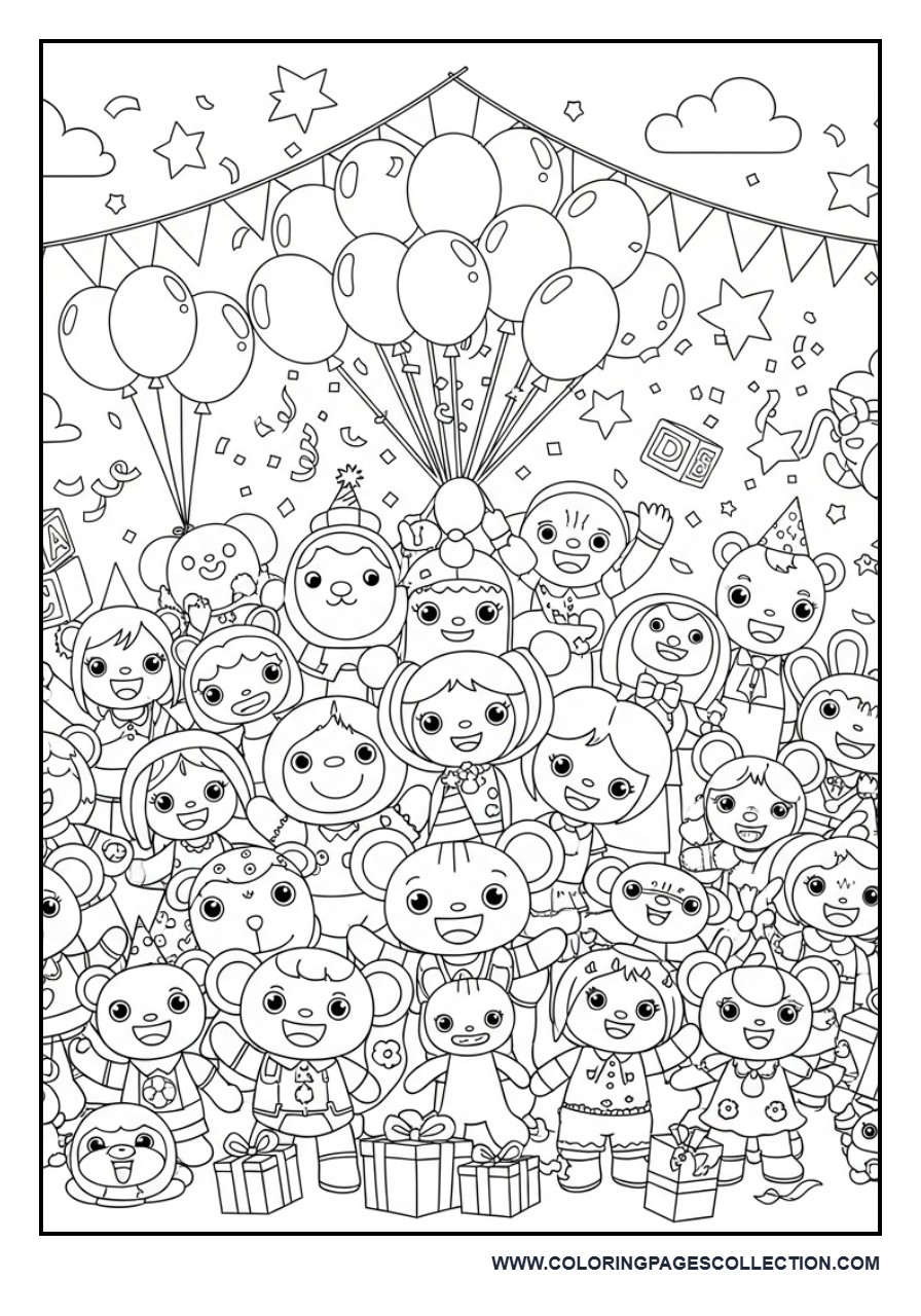 Toy Story Mega Celebration Scene