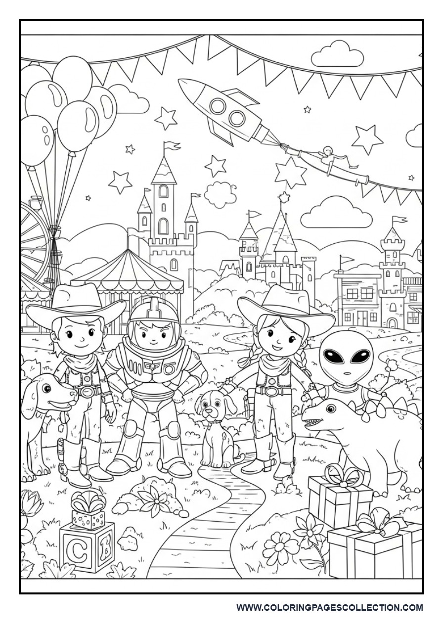 Ultimate Toy Story Celebration Poster