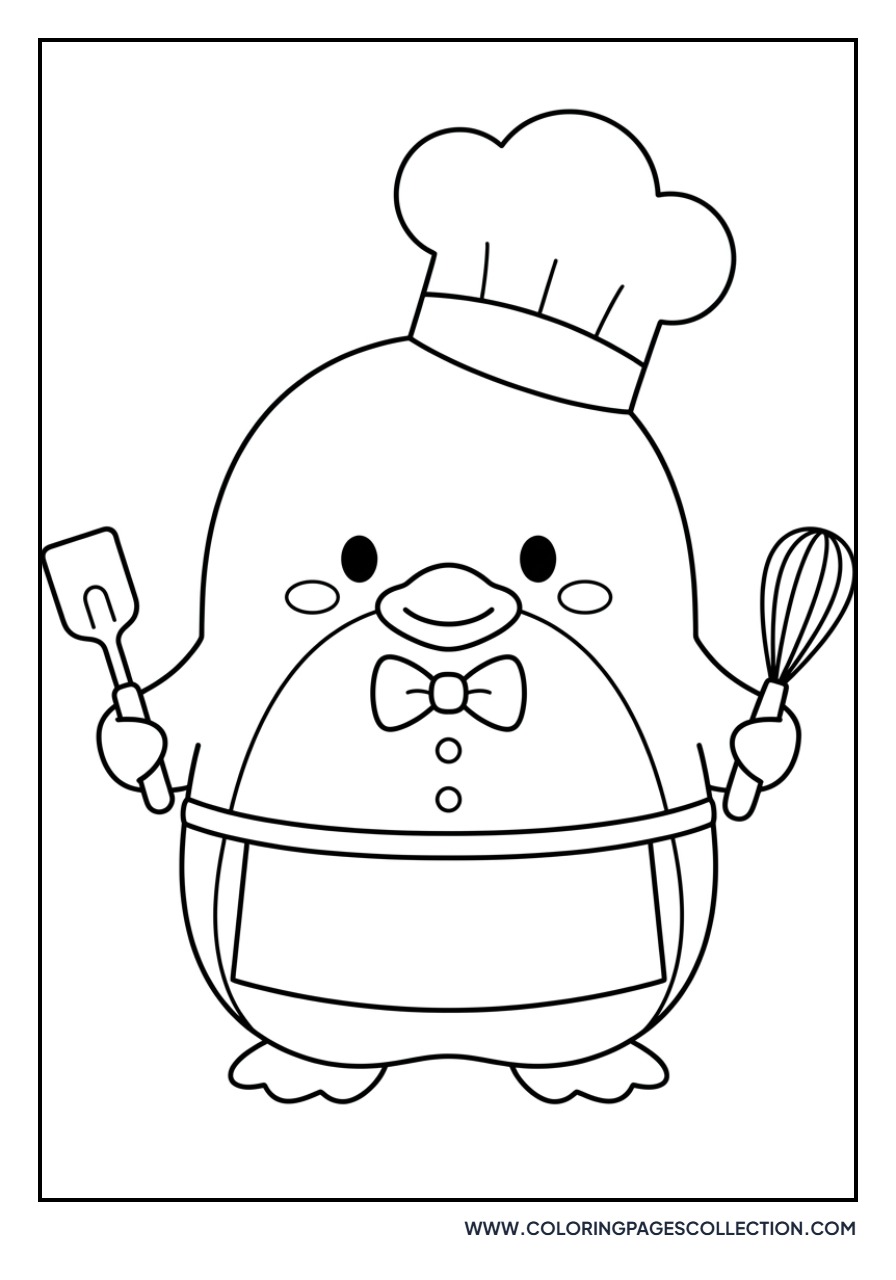 Tuxedo Sam as a Chef