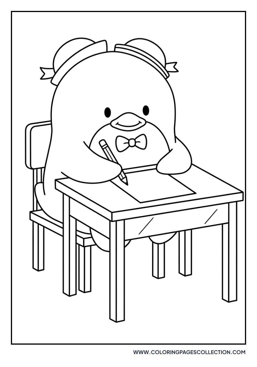 Tuxedo Sam at School