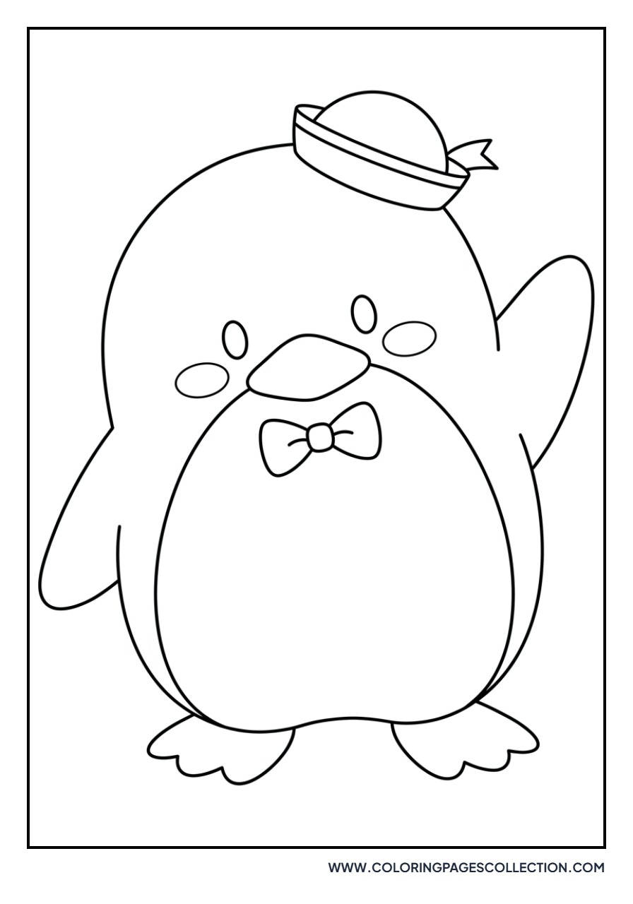 Tuxedo Sam Waving