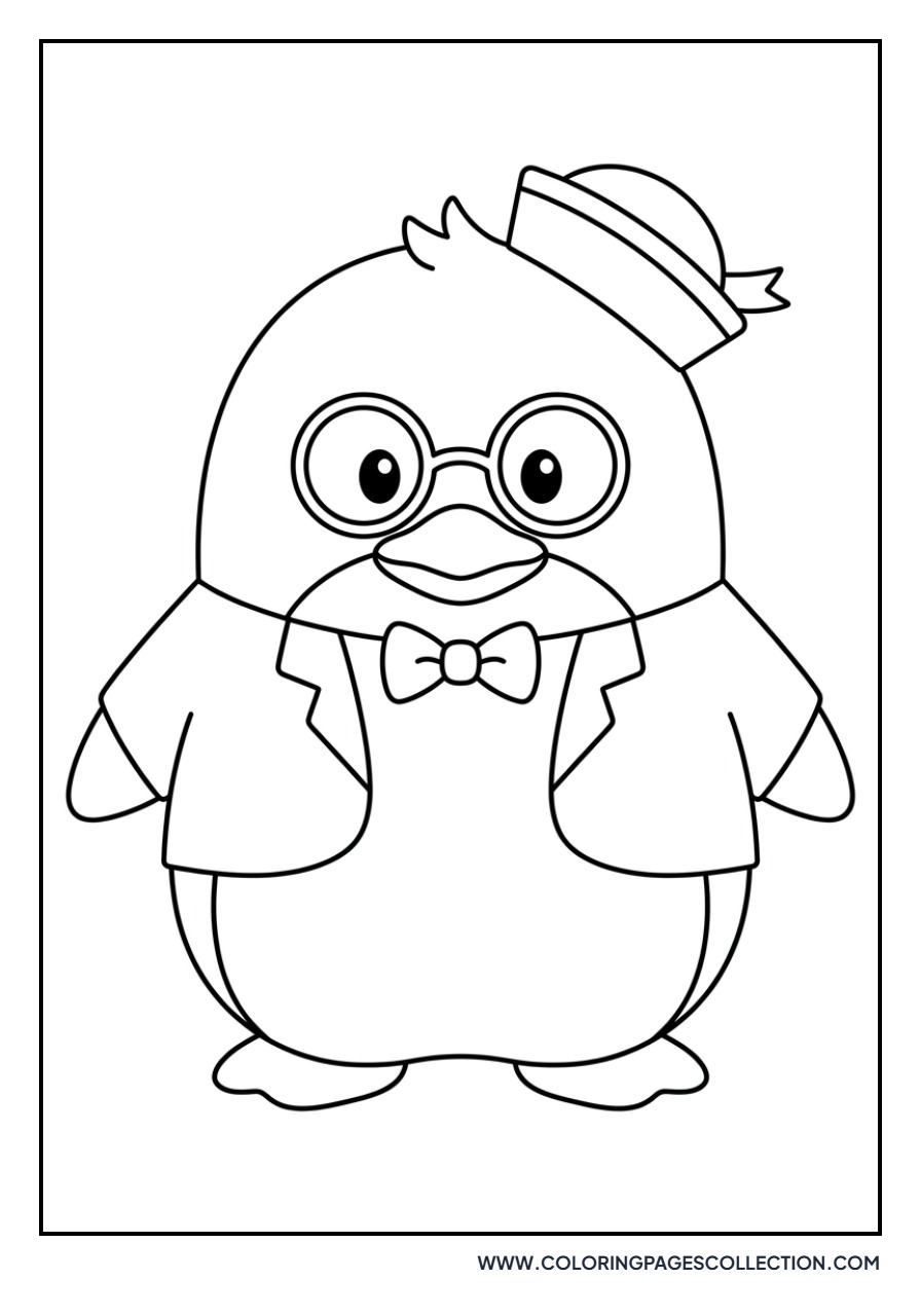 Tuxedo Sam Wearing Glasses