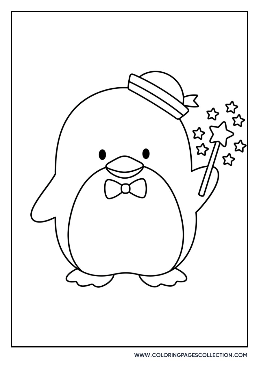 Tuxedo Sam with a Magic Wand