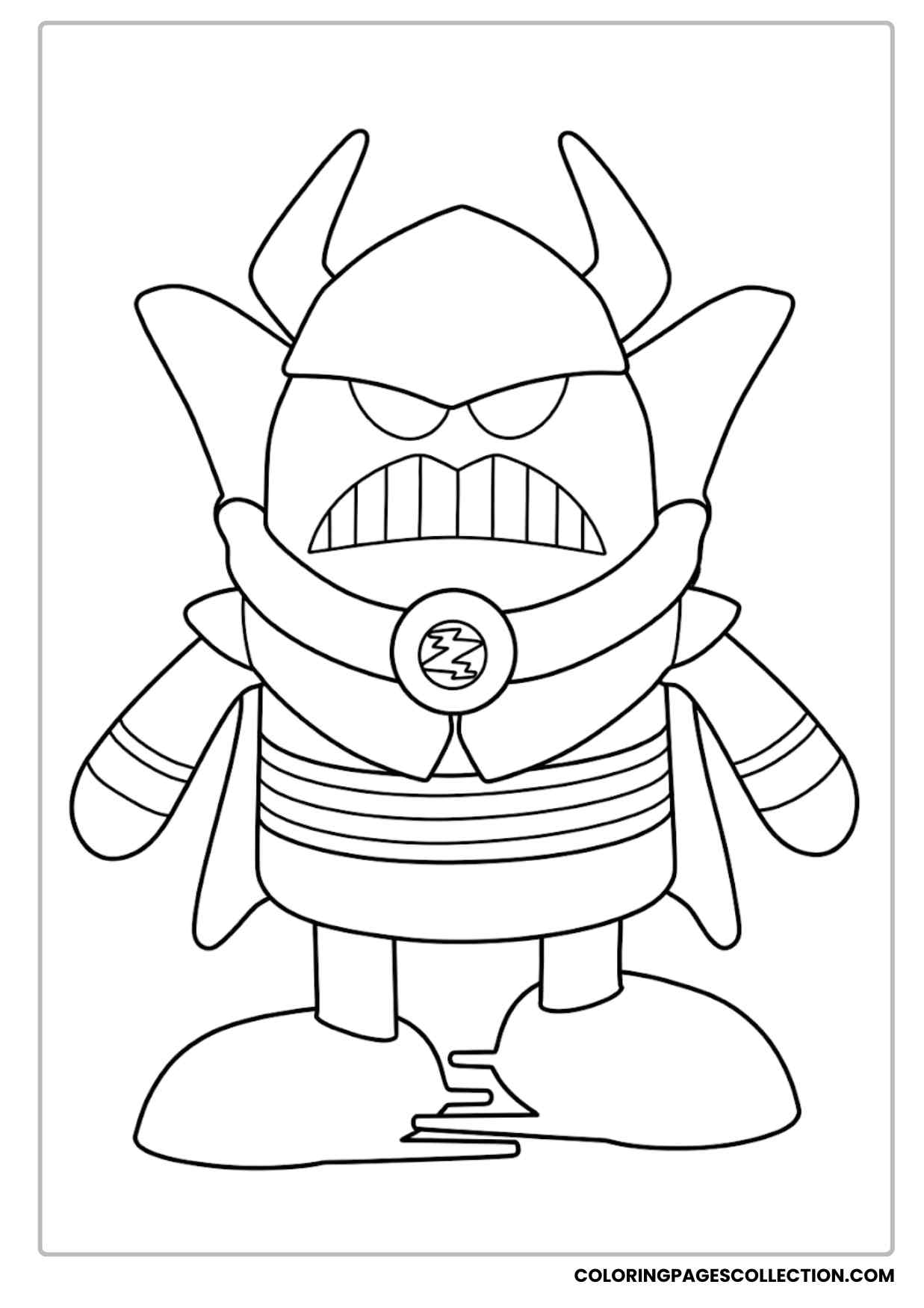 zurg coloring pages