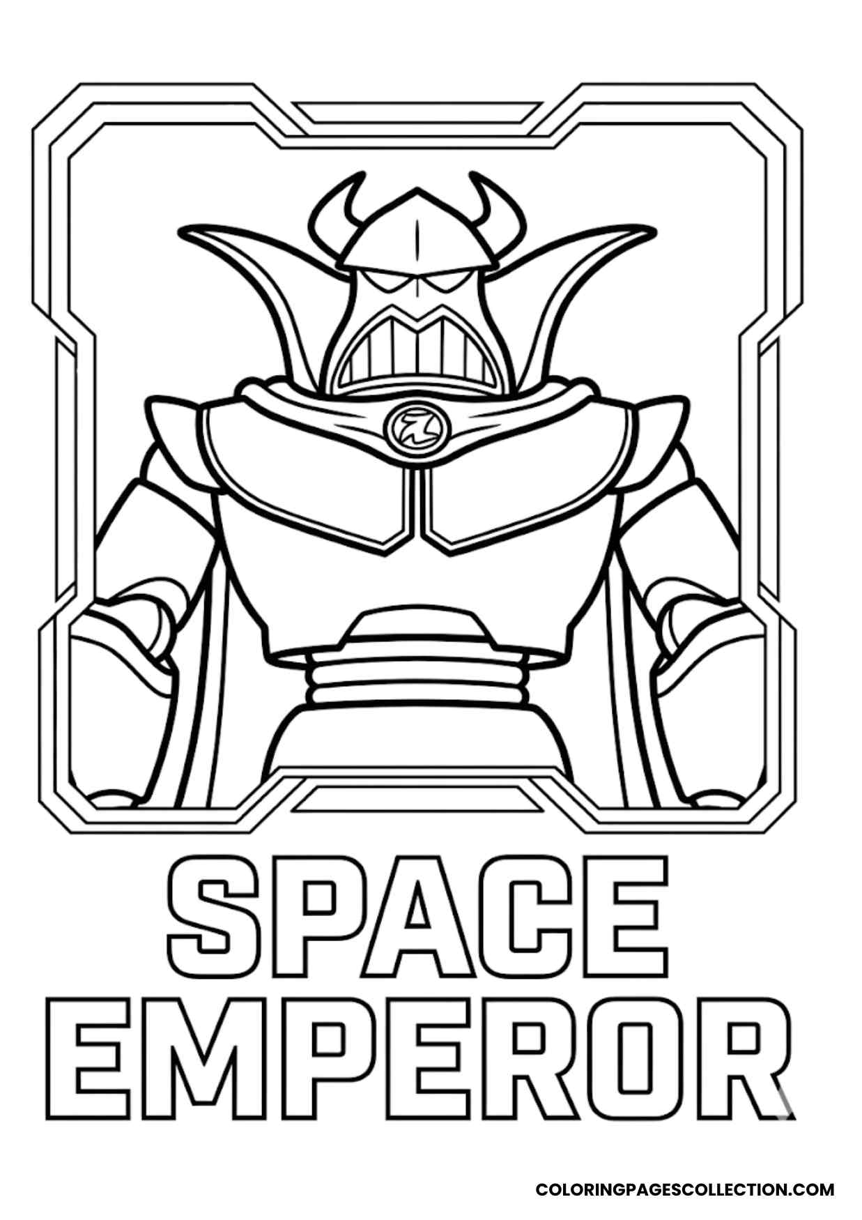 zurg coloring pages