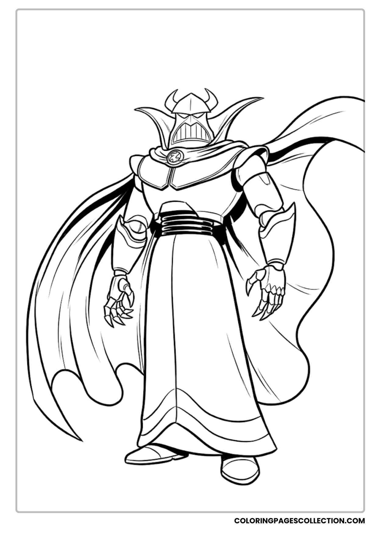 zurg coloring pages