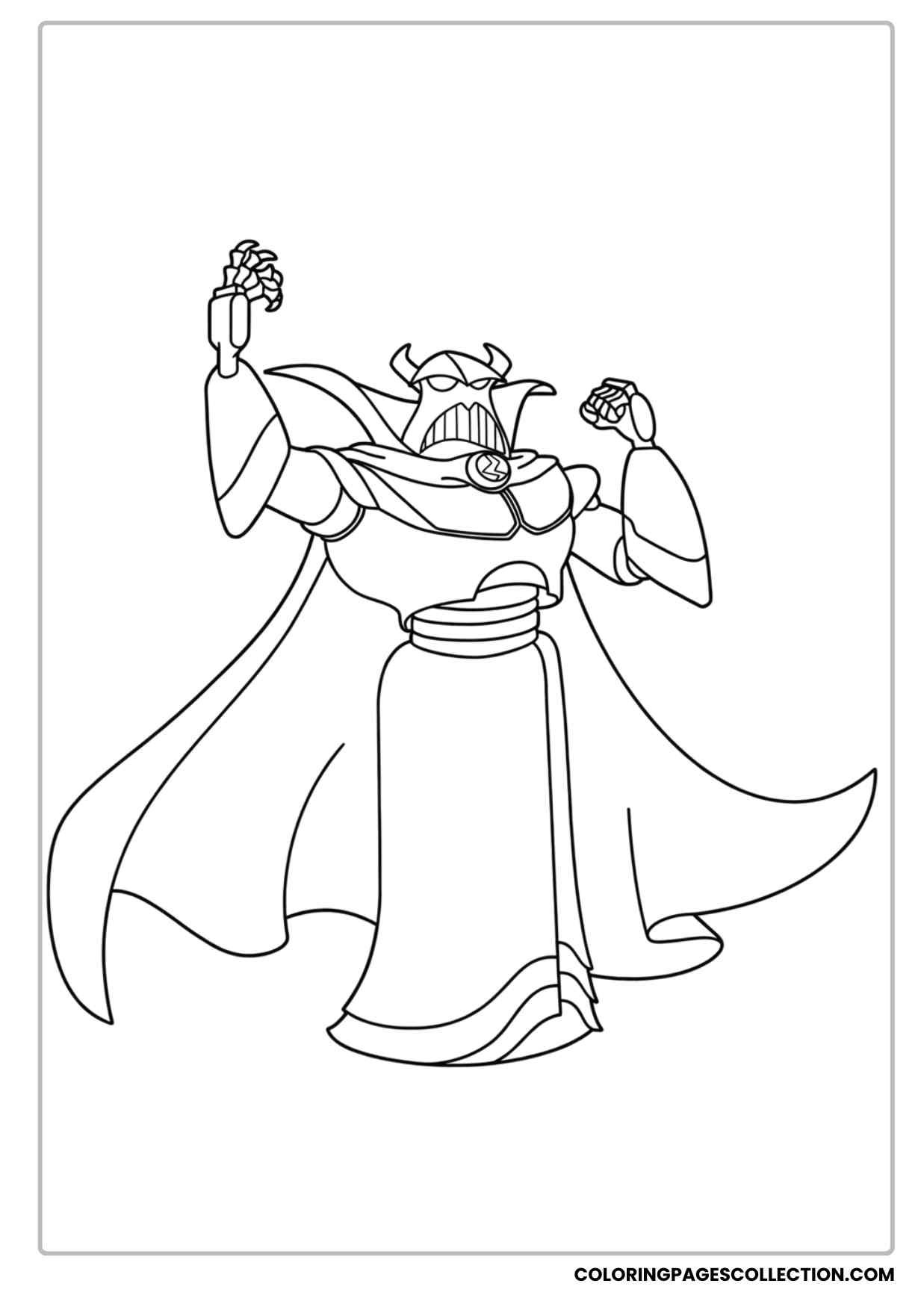 zurg coloring pages