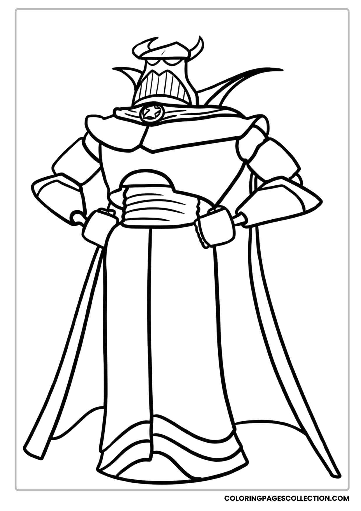 zurg coloring pages