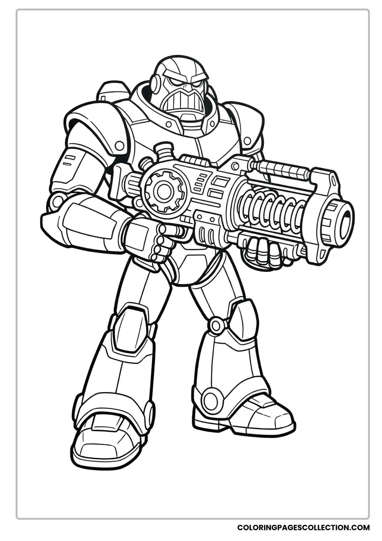 zurg coloring pages