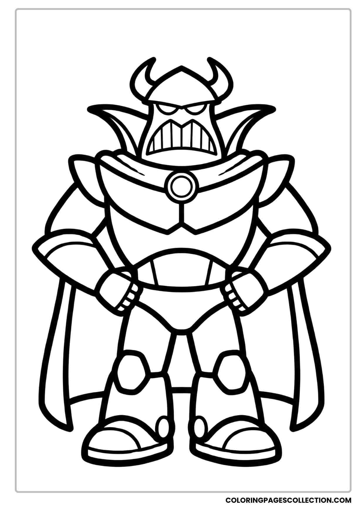 zurg coloring pages