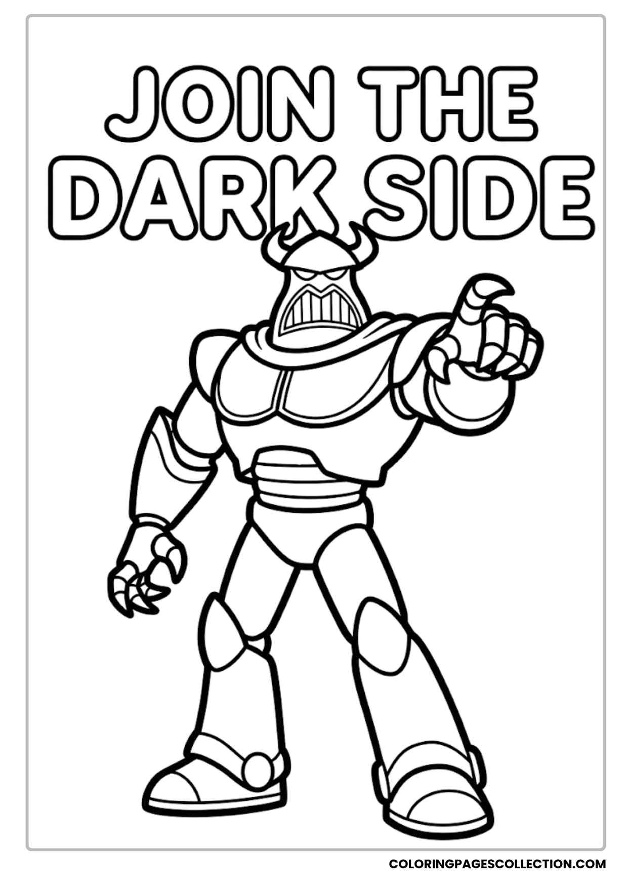 zurg coloring pages