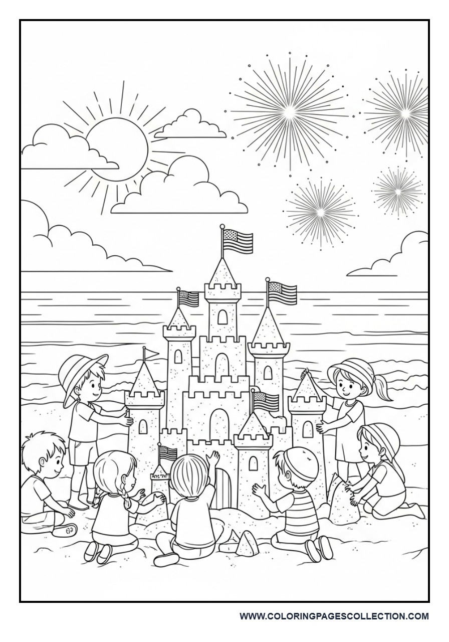 Fourth of July Beach Party
