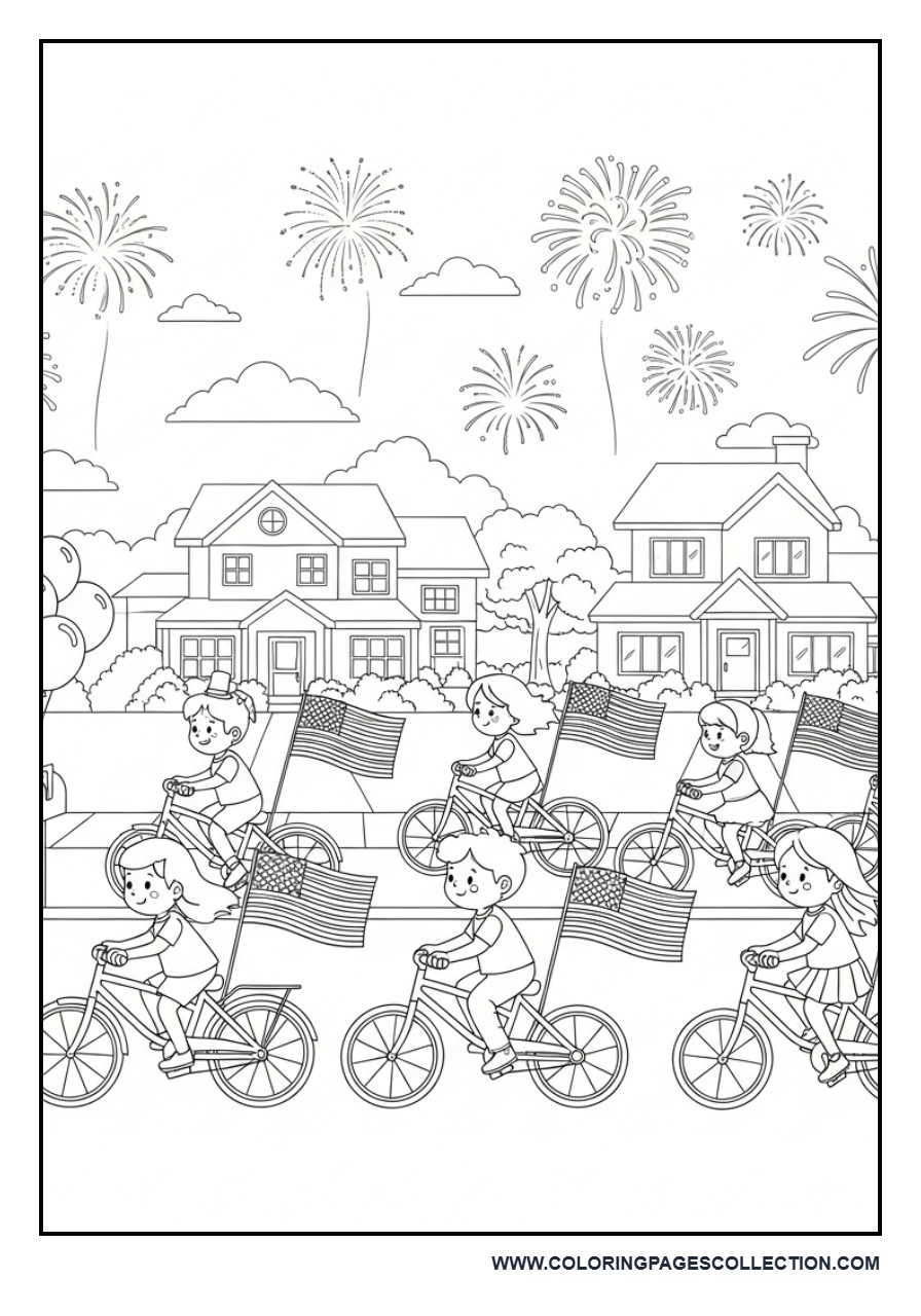 Fourth of July Bicycle Ride