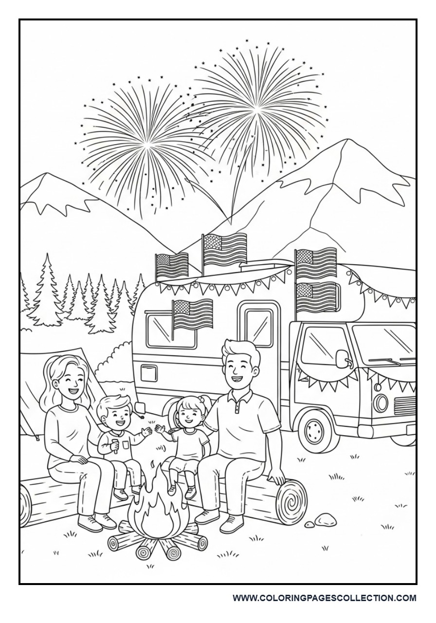 Fourth of July Camping Adventure