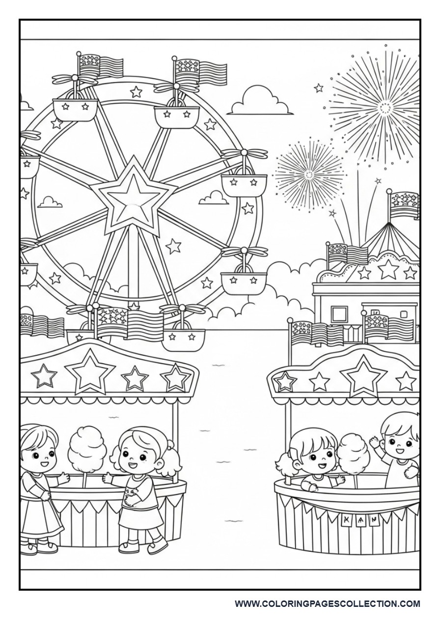 Fourth of July Carnival Fun