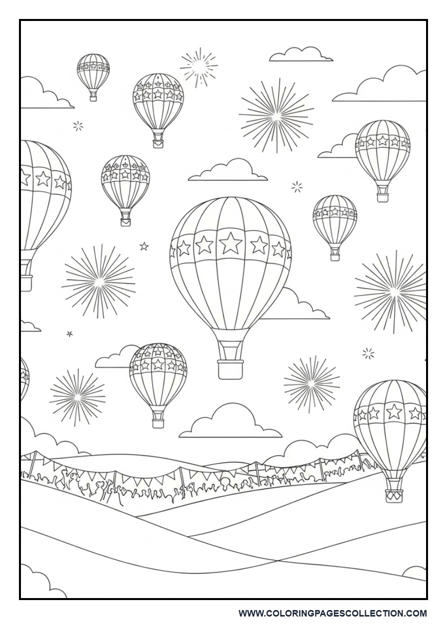 Patriotic Air Balloon Festival