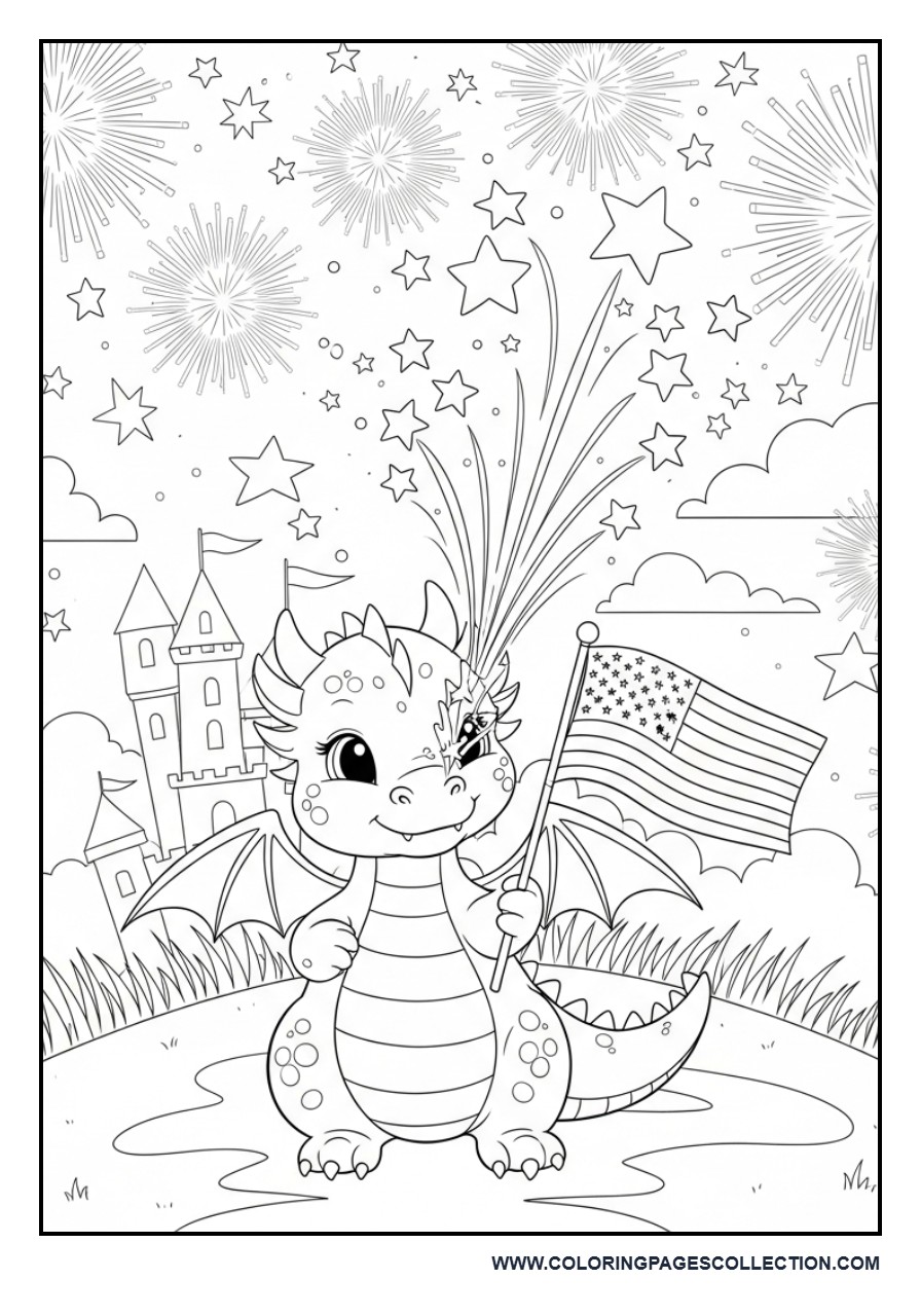 Patriotic Dragon Celebration