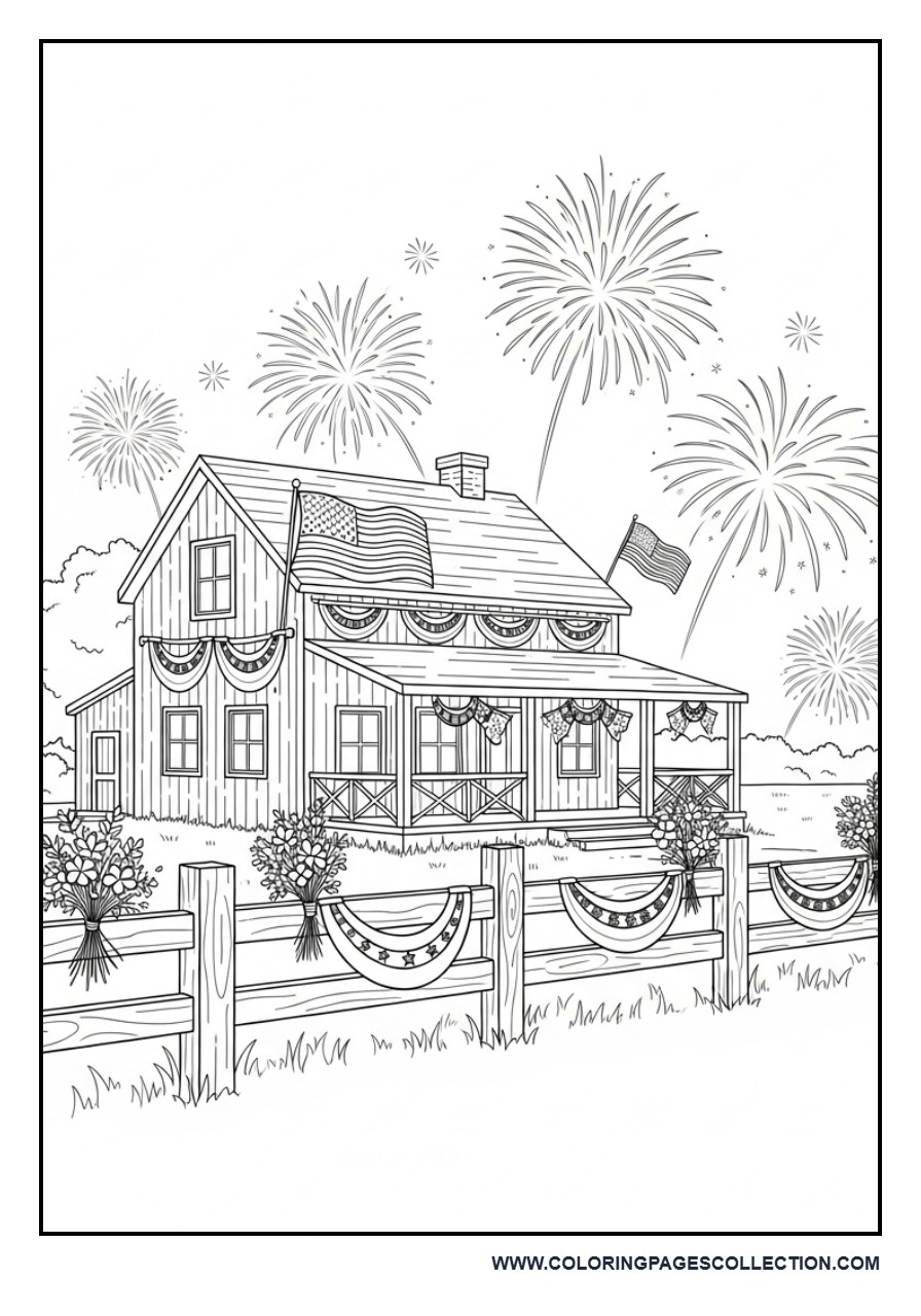 Patriotic Farmhouse Celebration
