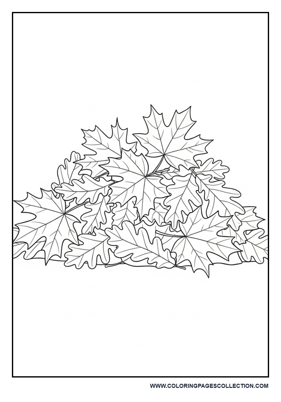 Fall Leaf Pile