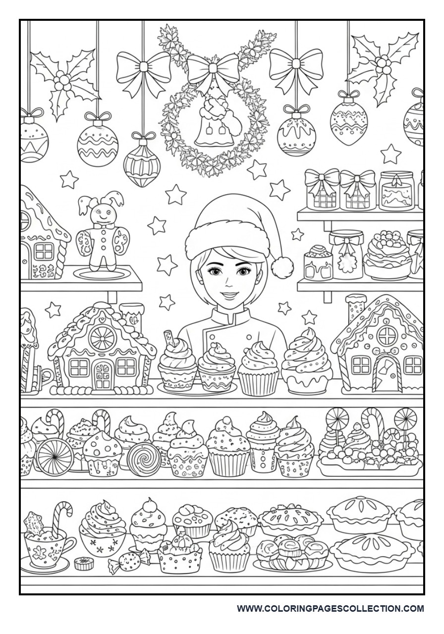 Christmas Bakery Full of Treats