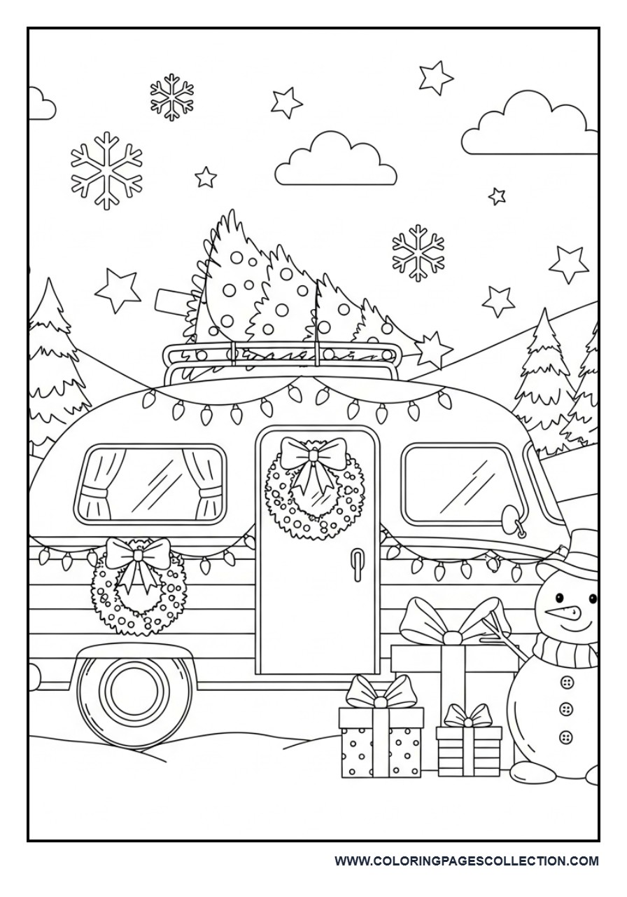 Christmas Camper Van Adventure