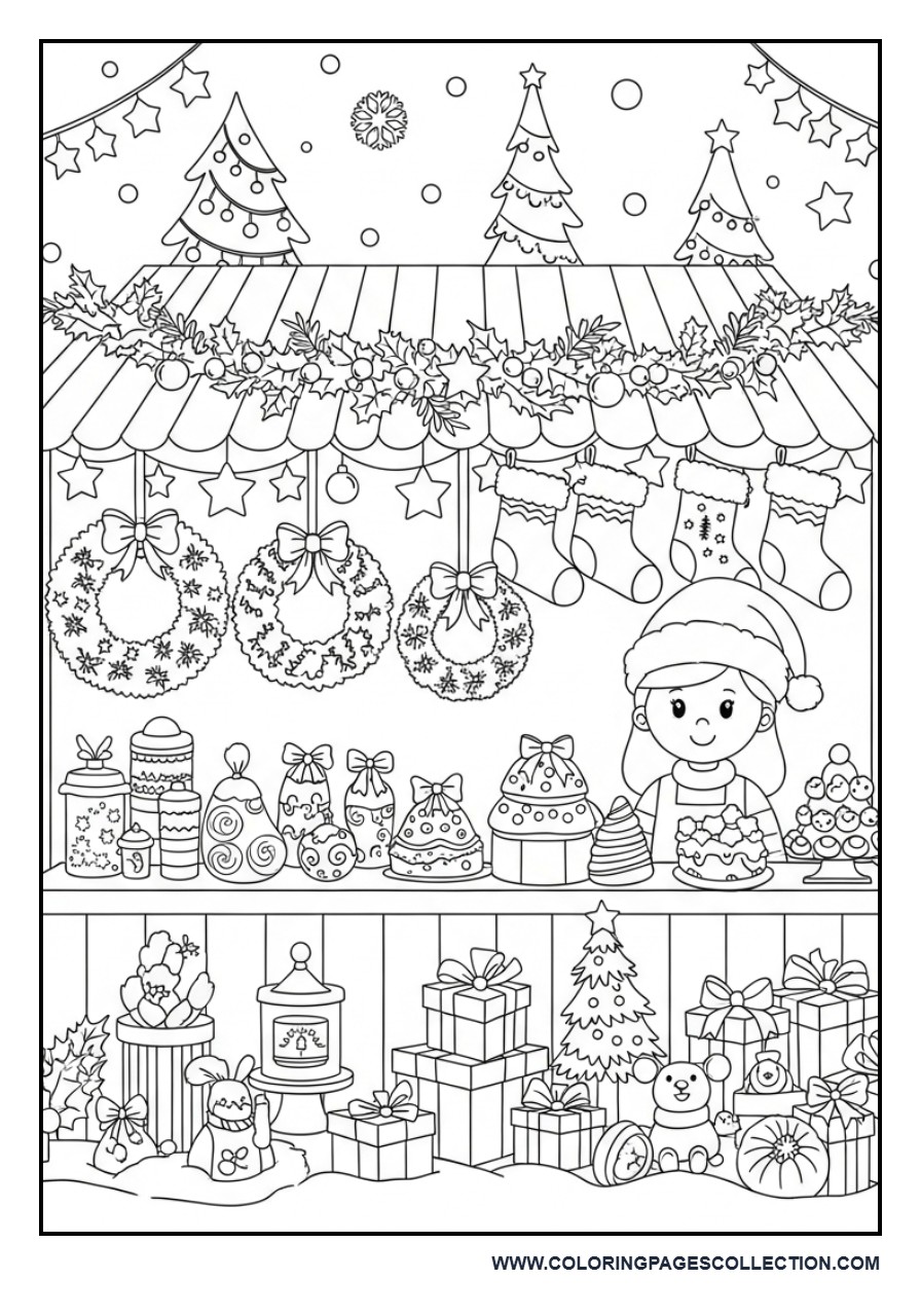 Christmas Market Stall