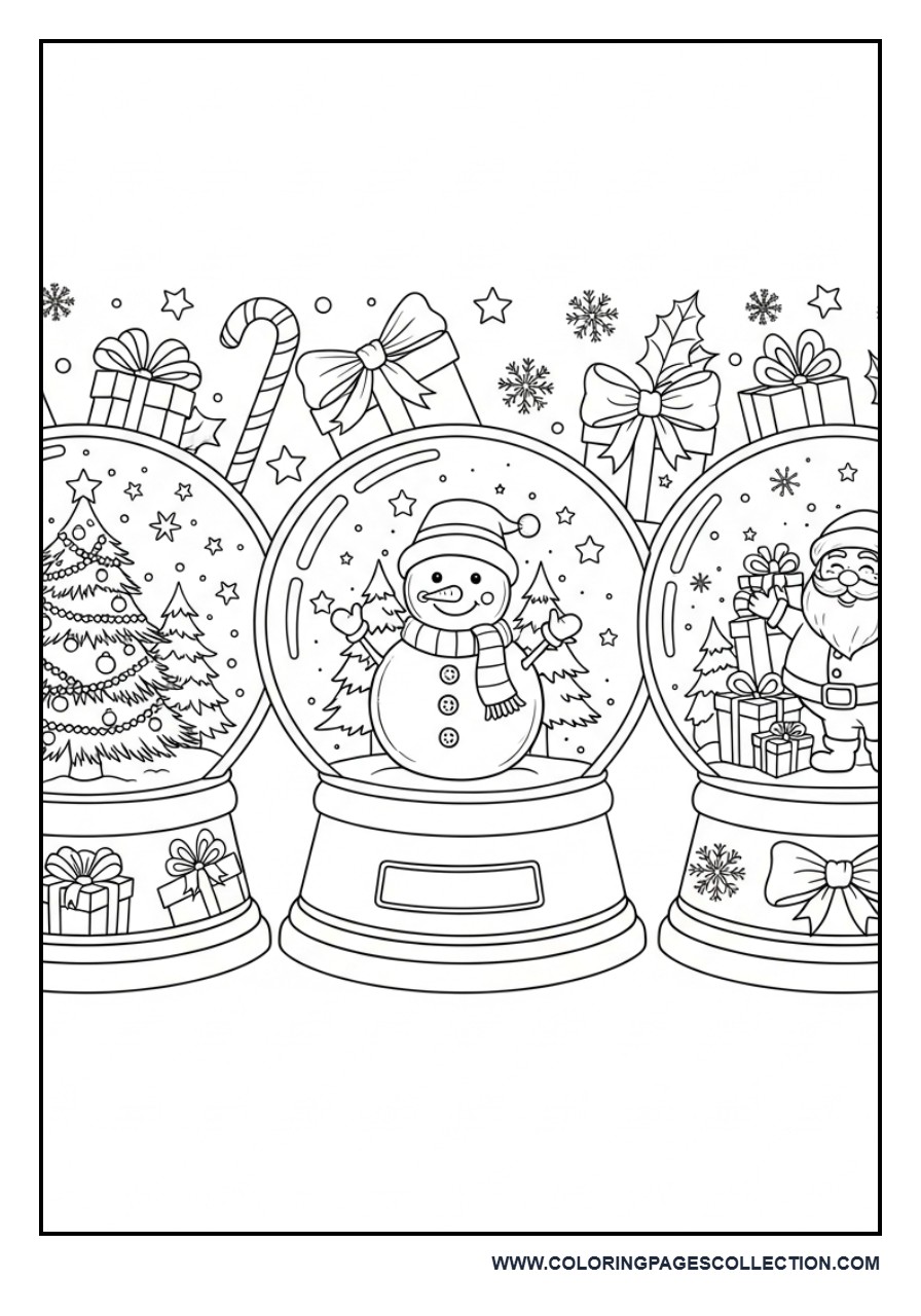 Christmas Snow Globe Collection