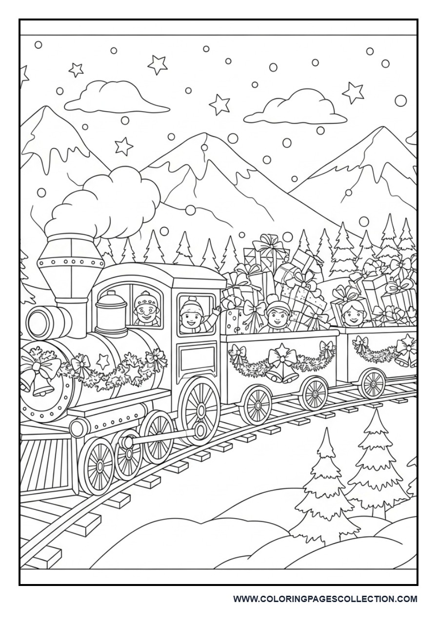 Holiday Polar Express Train