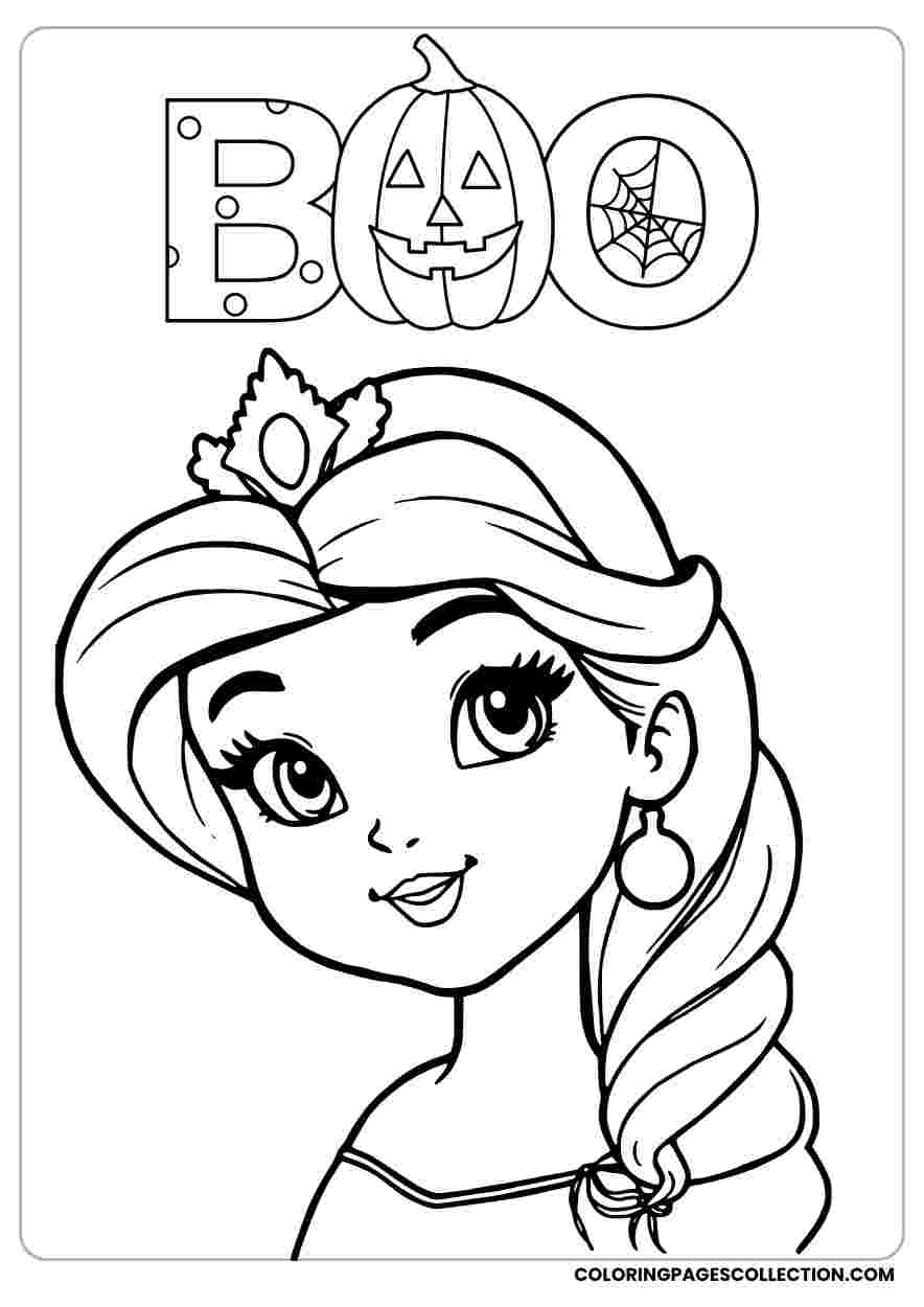 Daisy with Magic Wand Coloring Sheet