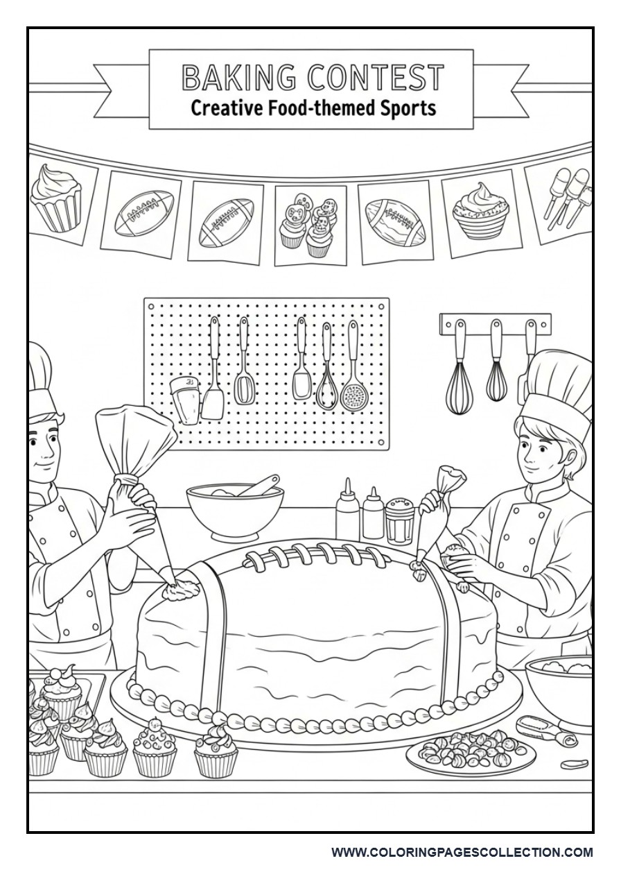 Football Bakery Competition