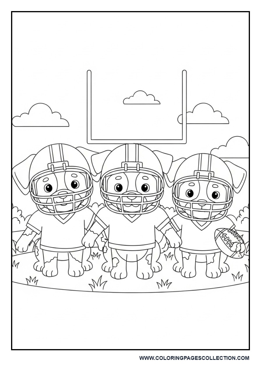 Football Puppy Team