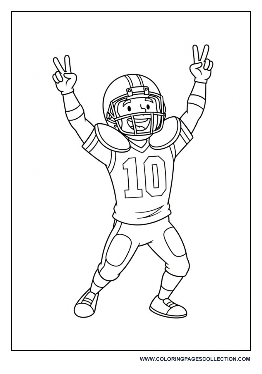 Football Touchdown Celebration