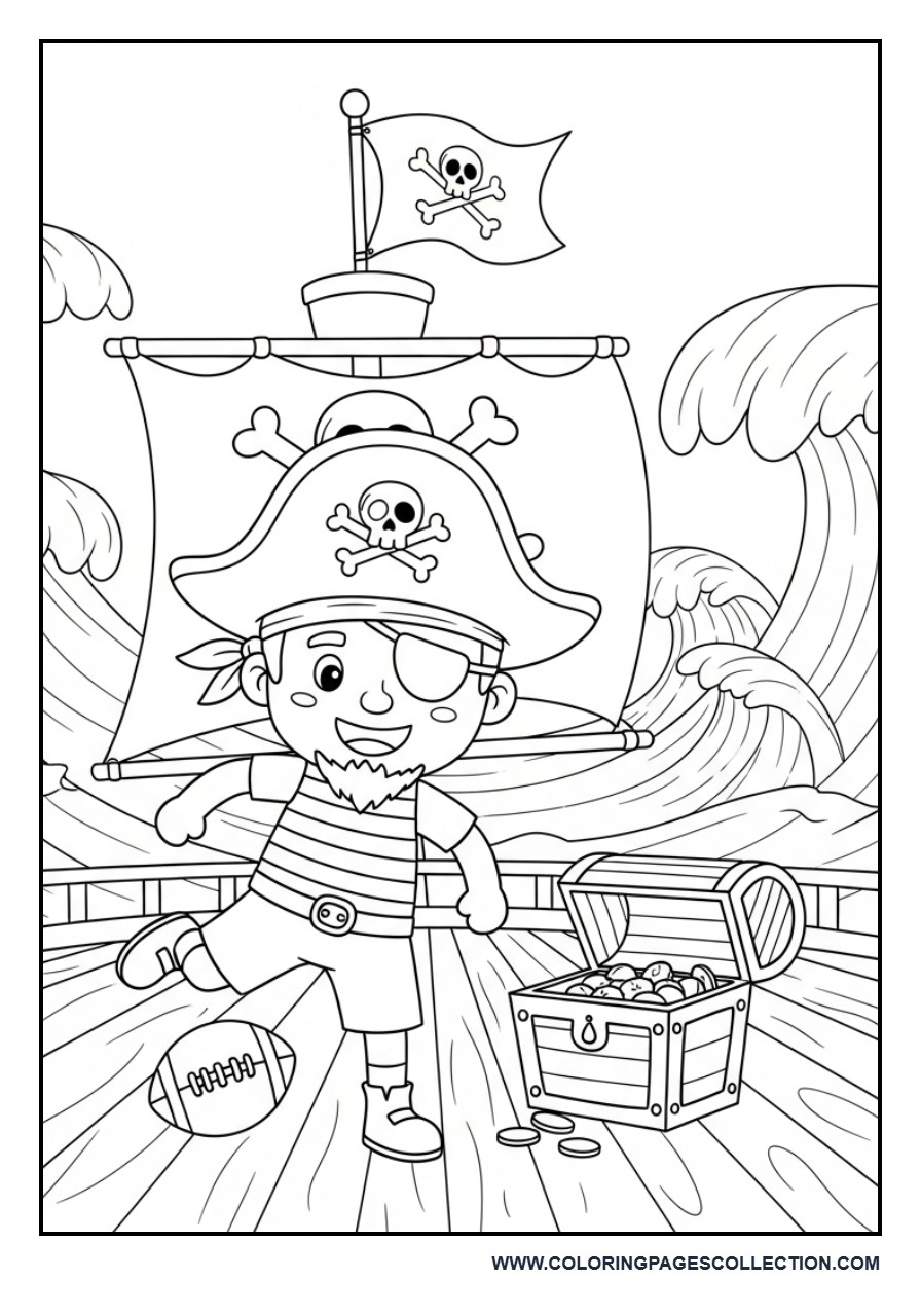 Pirate Football Adventure