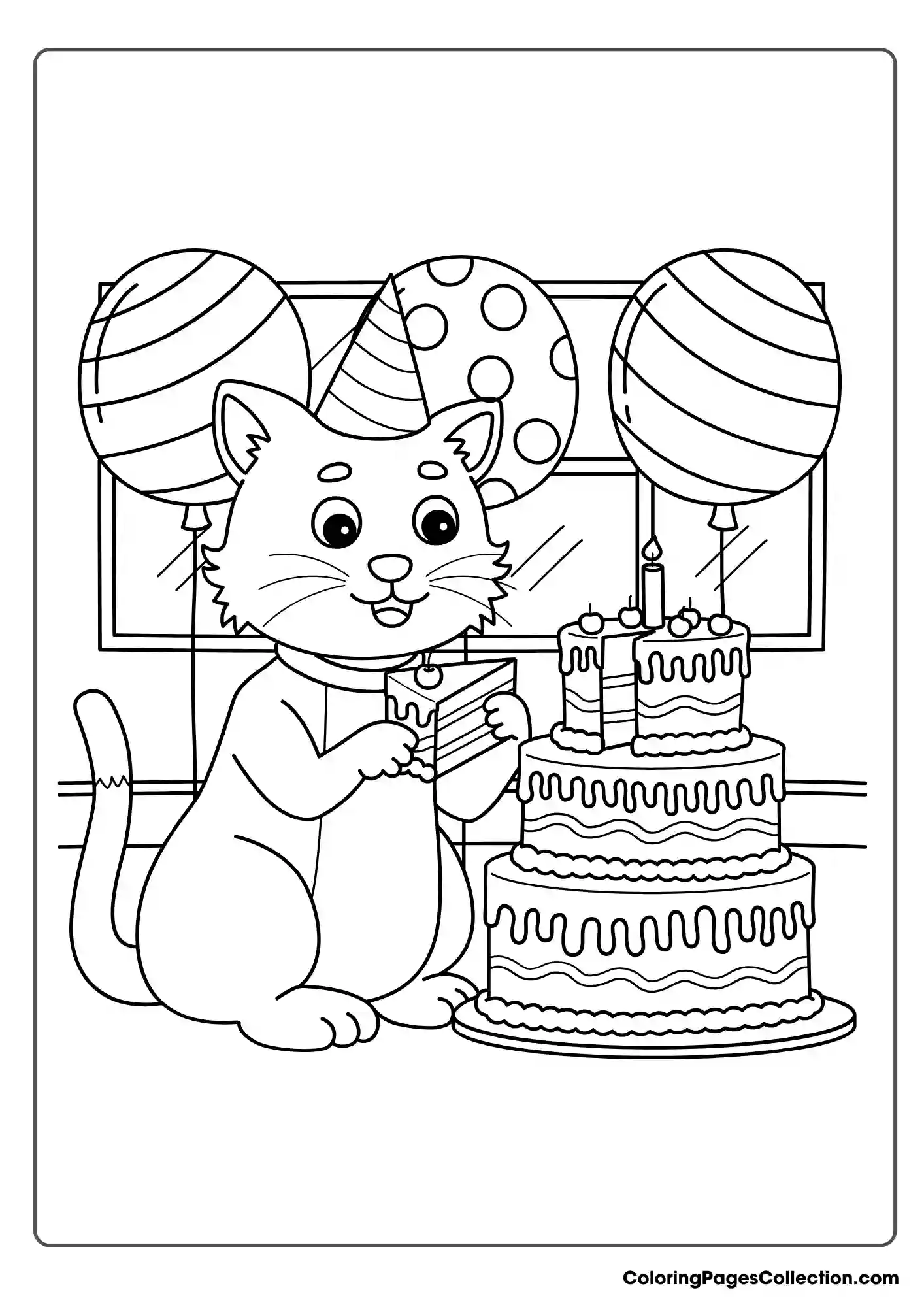 happy birthday coloring pages
