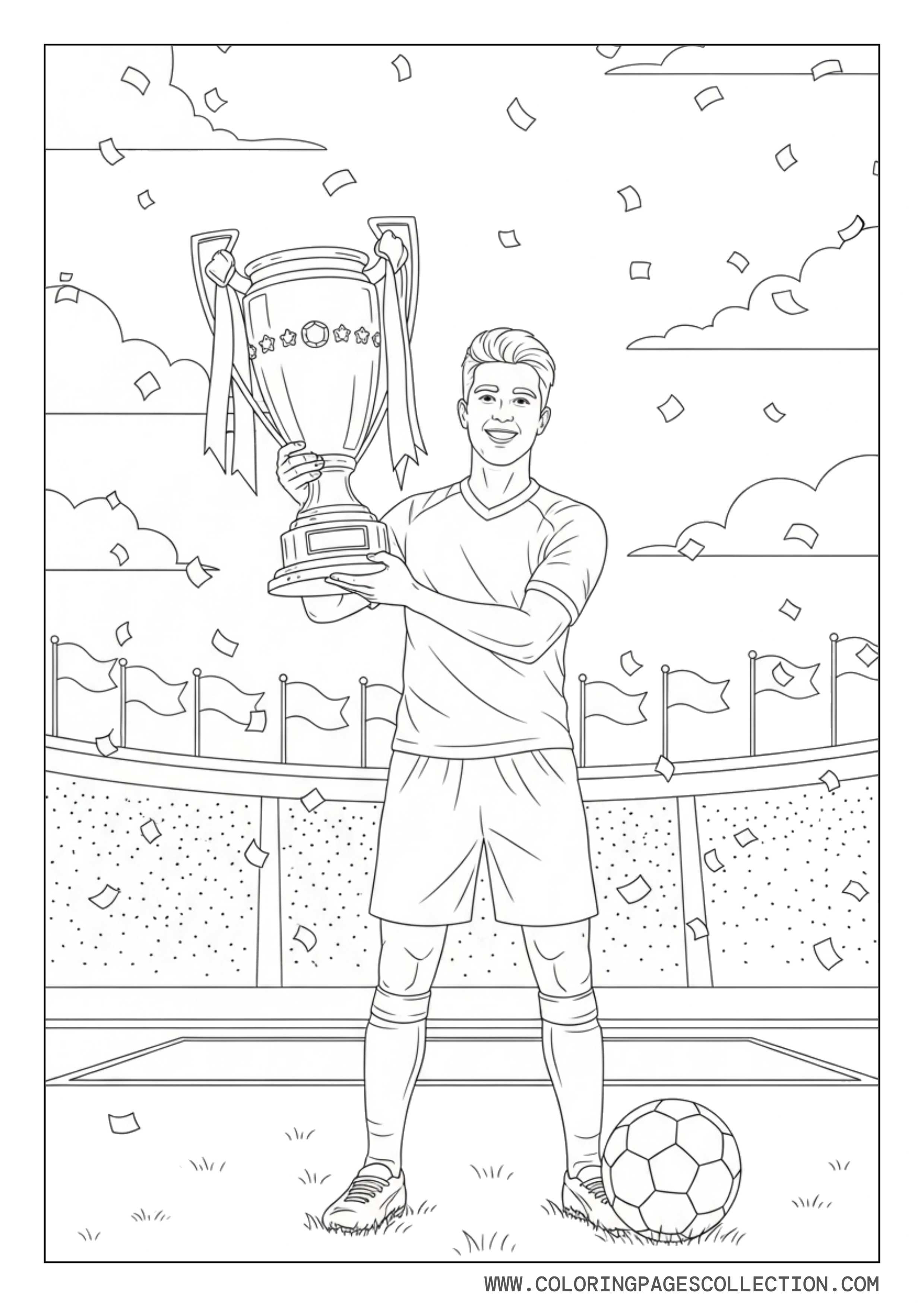 Big Soccer Championship Celebration