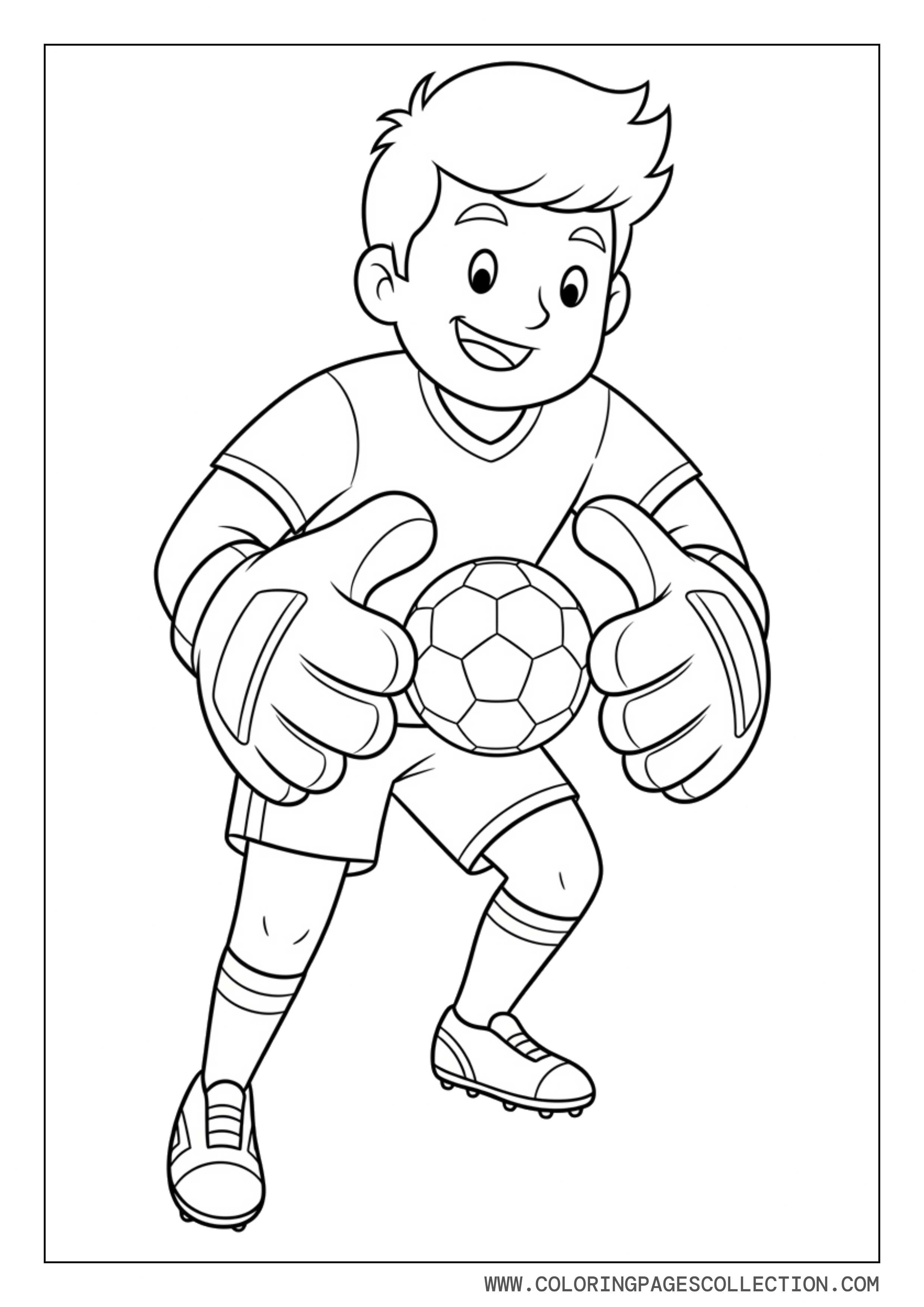 Goalkeeper Catching Ball