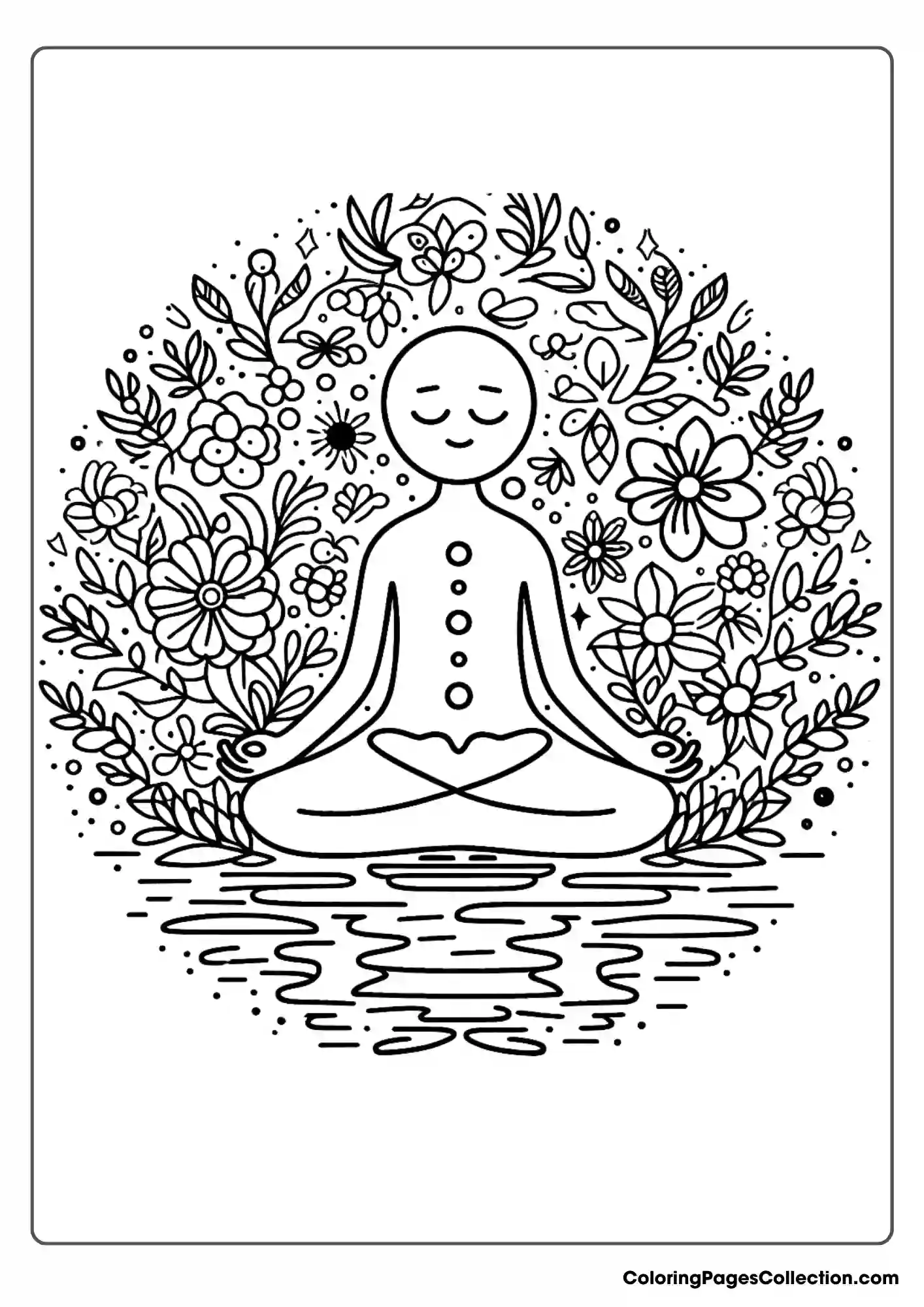 Therapeutic Coloring Page