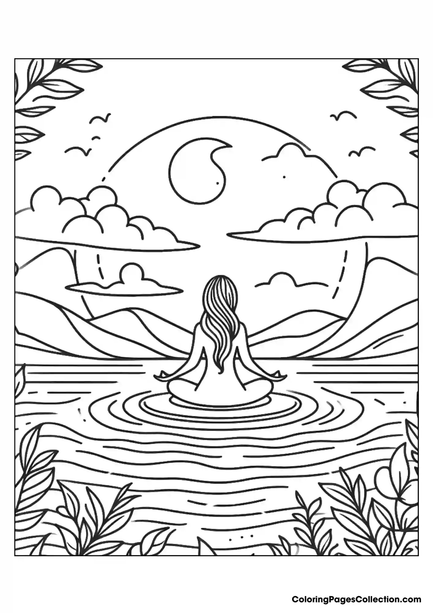 Therapeutic Coloring Page