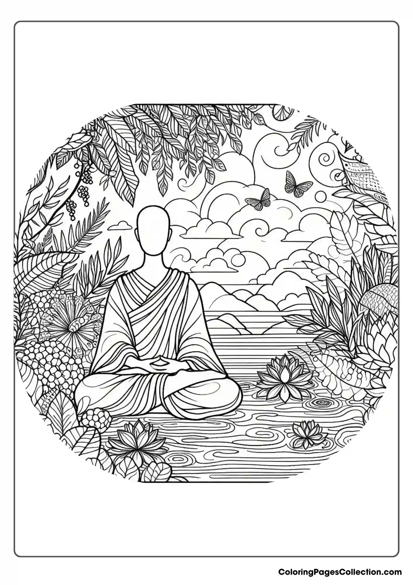 Therapeutic Coloring Page